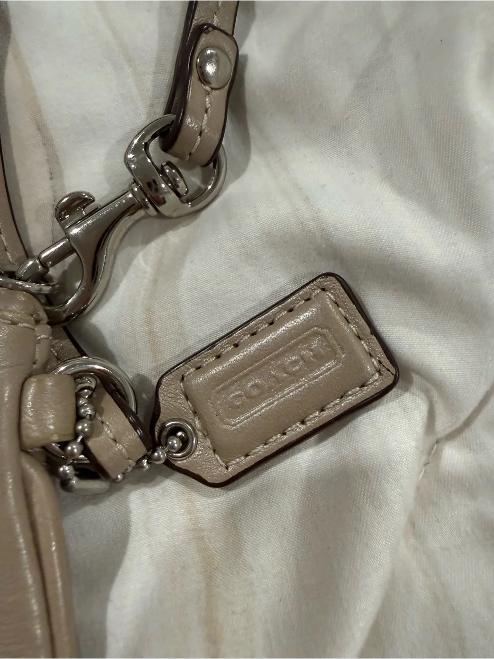 Coach wristlet smooth